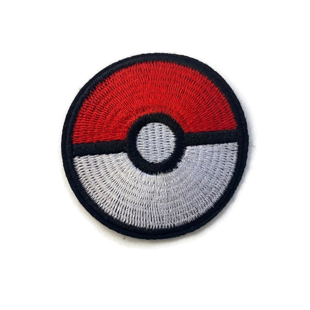 Pokémon Ball Embroidered Patch